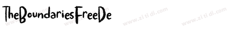 TheBoundariesFreeDe字体转换 TheBoundariesFreeDe字体转换