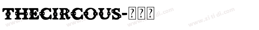 TheCircous字体转换