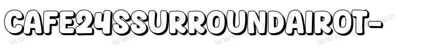 Cafe24SsurroundairOT字体转换