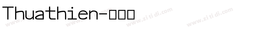 Thuathien字体转换
