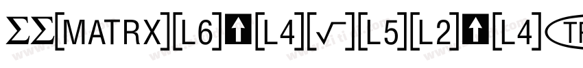 SSQingChengTi字体转换