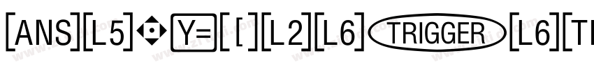 ZhuoHeiTi字体转换