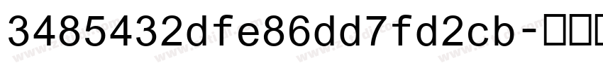 3485432dfe86dd7fd2cb字体转换
