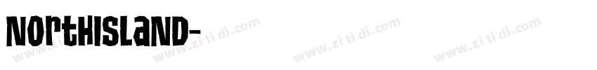 NorthIsland字体转换