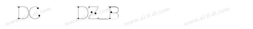文鼎DC云康行楷体DZ_B字体转换