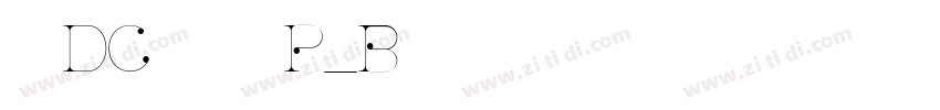 文鼎DC云康行楷体P_B字体转换