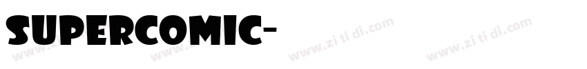 SuperComic字体转换