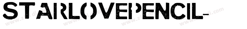 StarLovePencil字体转换