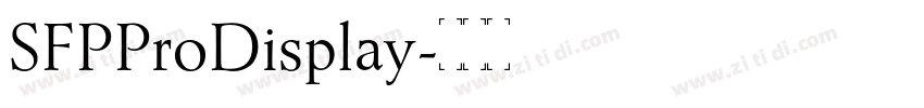 SFPProDisplay字体转换 SFPProDisplay字体转换