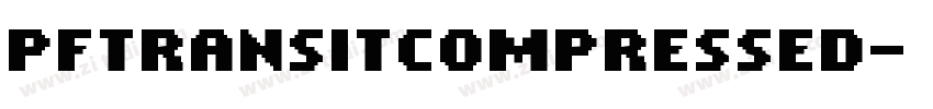 PFTransitCompressed字体转换