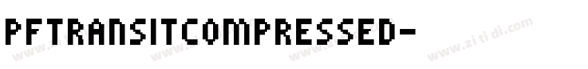 PFTransitCompressed字体转换