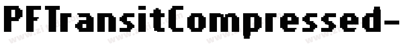 PFTransitCompressed字体转换