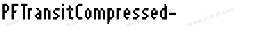 PFTransitCompressed字体转换