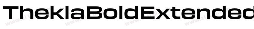 TheklaBoldExtended字体转换 TheklaBoldExtended字体转换