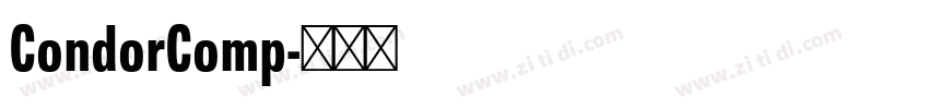 CondorComp字体转换
