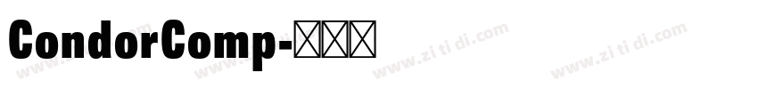 CondorComp字体转换