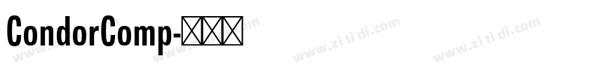CondorComp字体转换