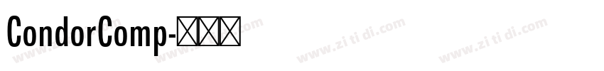 CondorComp字体转换