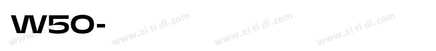 華康歐陽詢體W50字体转换