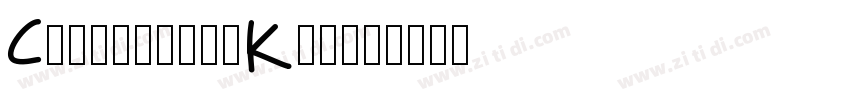 CartoonistKooky字体转换
