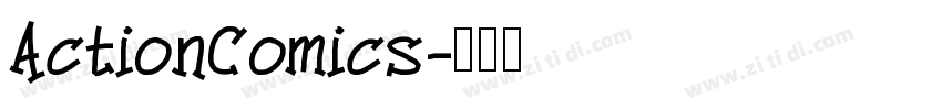 ActionComics字体转换