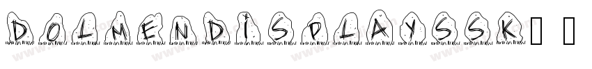 DolmenDisplaySSK字体转换