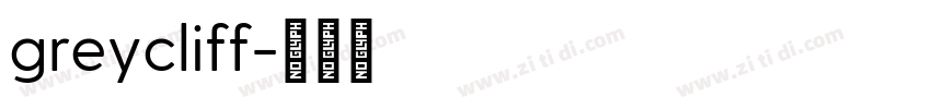 greycliff字体转换 greycliff字体转换