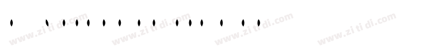 KanotieDeco字体转换