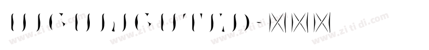 highlighted字体转换