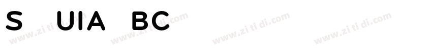SegoeUIAandBColor字体转换 SegoeUIAandBColor字体转换