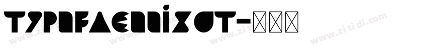 TypefaceSixOT字体转换
