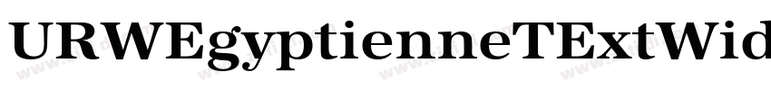 URWEgyptienneTExtWid字体转换 URWEgyptienneTExtWid字体转换