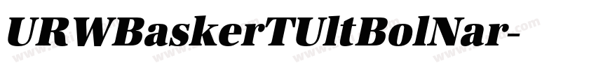 URWBaskerTUltBolNar字体转换 URWBaskerTUltBolNar字体转换