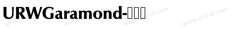 URWGaramond字体转换