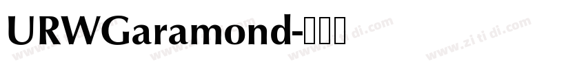 URWGaramond字体转换