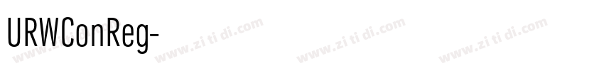 URWConReg字体转换 URWConReg字体转换