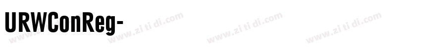 URWConReg字体转换 URWConReg字体转换