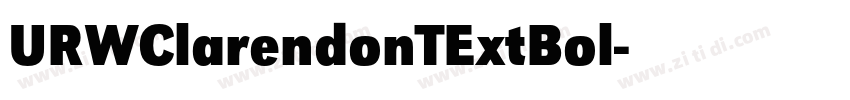 URWClarendonTExtBol字体转换 URWClarendonTExtBol字体转换