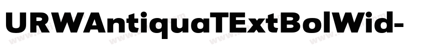 URWAntiquaTExtBolWid字体转换 URWAntiquaTExtBolWid字体转换