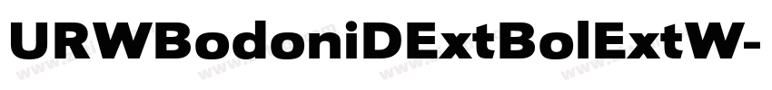 URWBodoniDExtBolExtW字体转换 URWBodoniDExtBolExtW字体转换