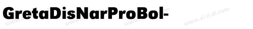 GretaDisNarProBol字体转换