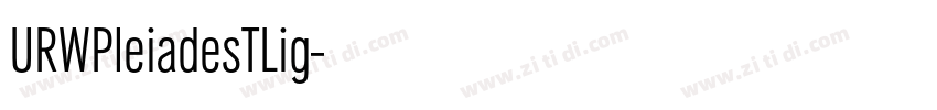 URWPleiadesTLig字体转换 URWPleiadesTLig字体转换
