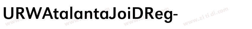 URWAtalantaJoiDReg字体转换 URWAtalantaJoiDReg字体转换