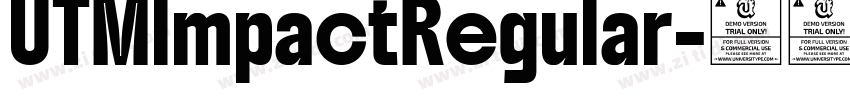 UTMlmpactRegular字体转换 UTMlmpactRegular字体转换