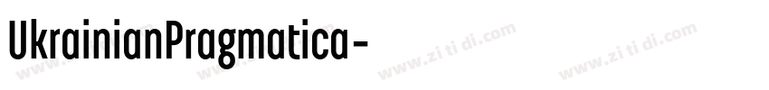 UkrainianPragmatica字体转换 UkrainianPragmatica字体转换