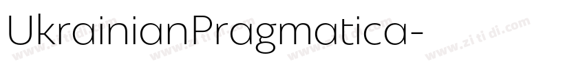 UkrainianPragmatica字体转换 UkrainianPragmatica字体转换