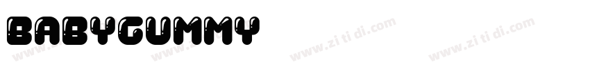 BabyGummy字体转换