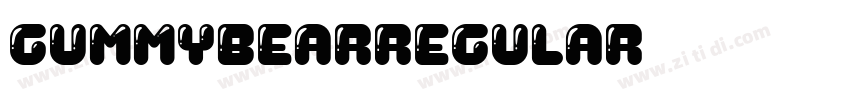 GummyBearRegular字体转换
