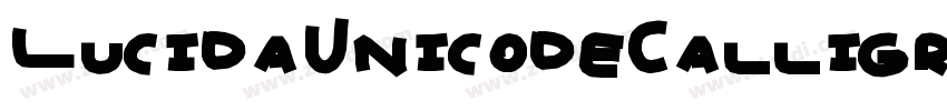 LucidaUnicodeCalligr字体转换 LucidaUnicodeCalligr字体转换
