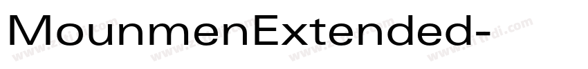 MounmenExtended字体转换